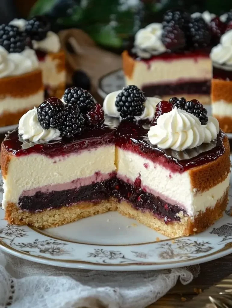 Blackberry Cheesecake
