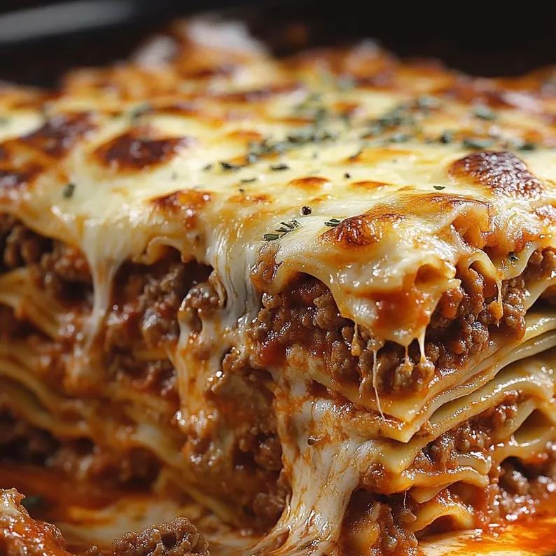 Classic Beef Lasagna