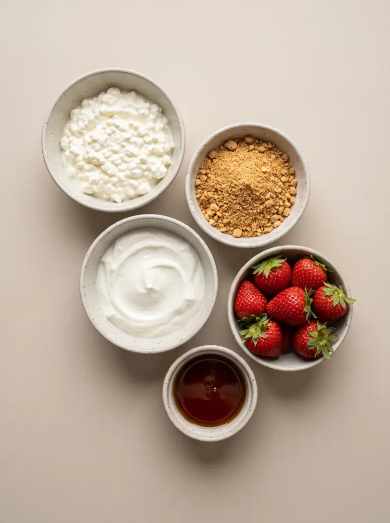 High Protein Cheesecake Jars ingredient High Protein Cheesecake Jars - ingredient